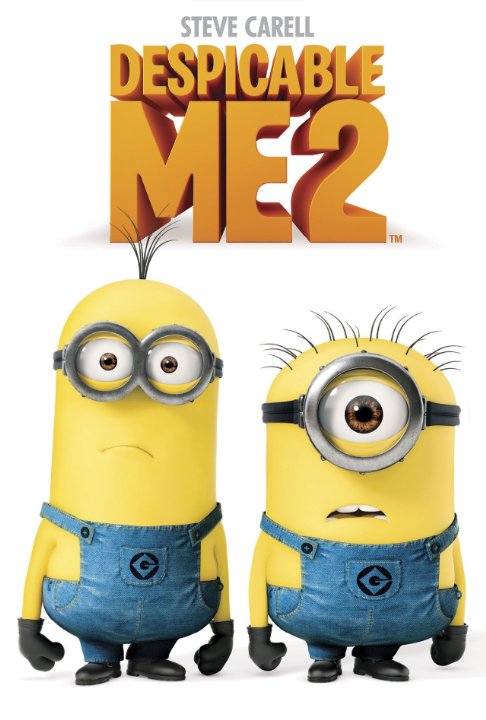 Despicable Me 2 movie poster